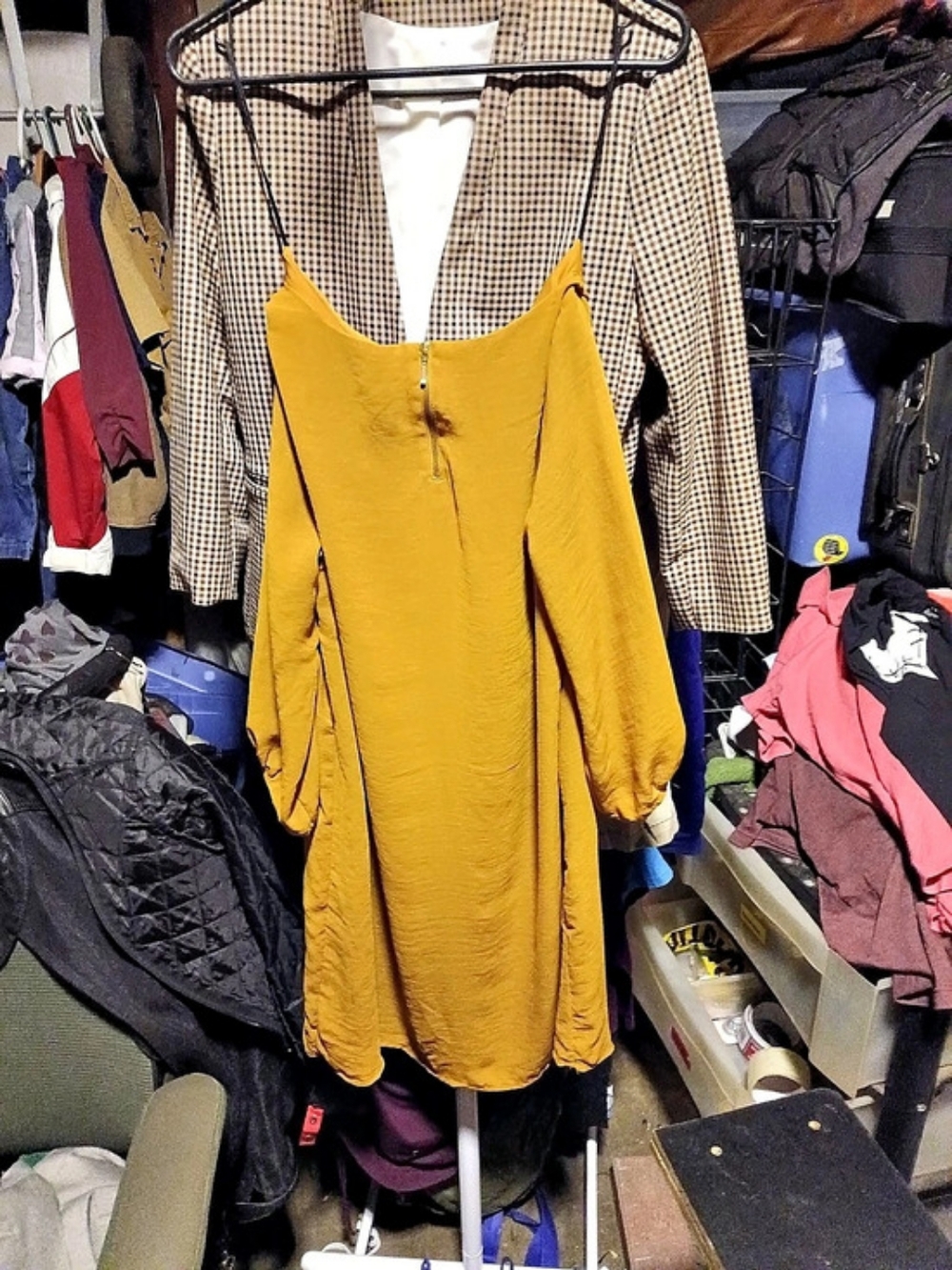 Yellow Midi Dress